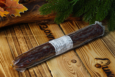 Превью Колбаса сырокопченая из лося