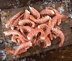 Креветка Аргентинская без головы С1 30/55 (упаковка 1 кг) 