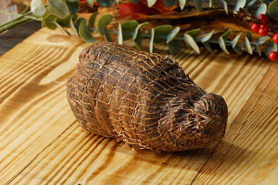 Превью Рулет из пашины северного оленя копченый