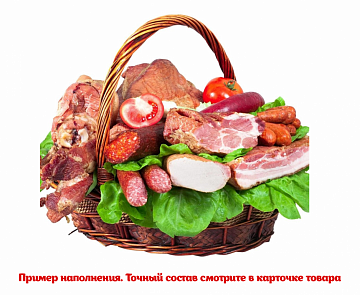 Фото Подарочная корзина деликатесов