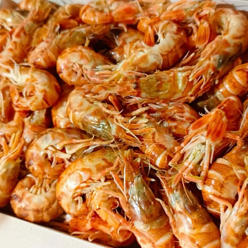 Фото Креветка Шримс Козырьковый 80/100 варено-мороженая неразделанная 