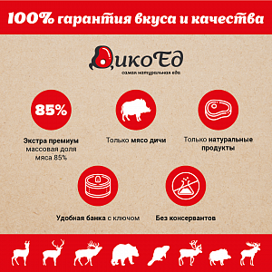 Превью Тушеное мясо кабана (тушенка из кабанятины)