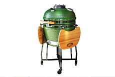 Керамический гриль зеленый SG, 48 см